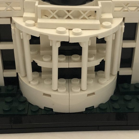 Lego Architecture White House 21006 Built Missing Flag - Picture 8 of 12